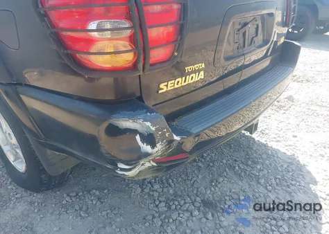 2001 Toyota Sequoia Limited V8 z USA, uszkodzony, nr VIN 5TDZT38A51S056396